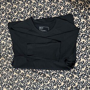 FIGS Black Salta Seemless Underscrub